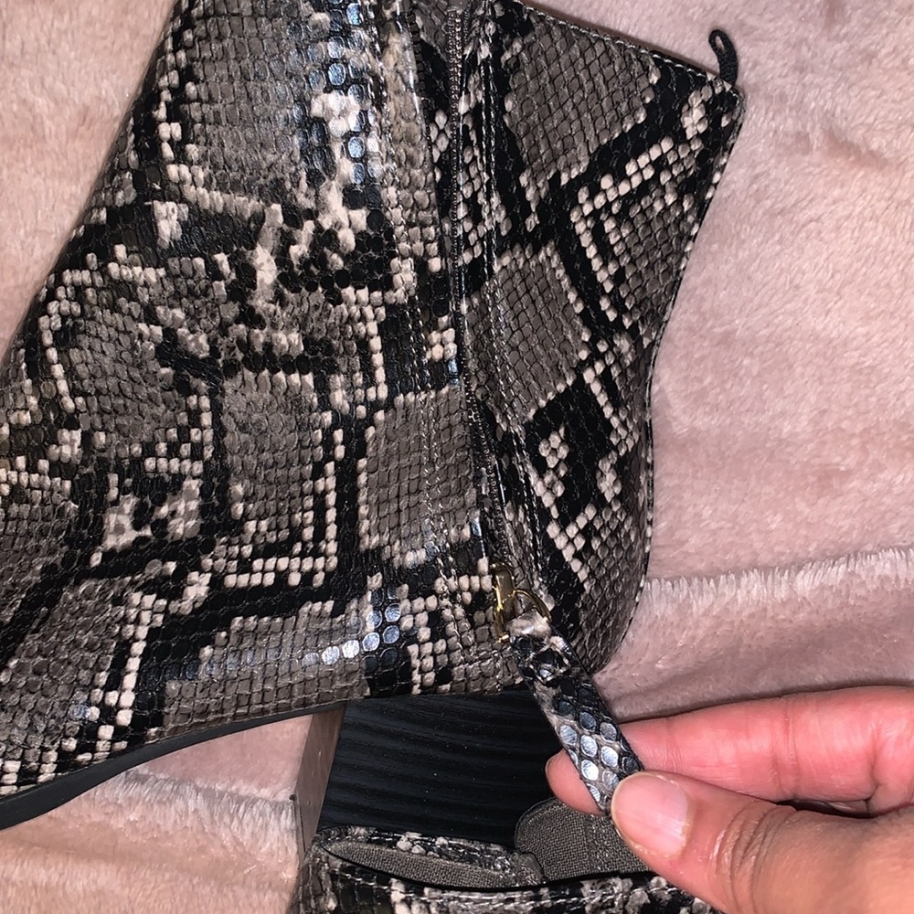 Animal Print Booties - image 2